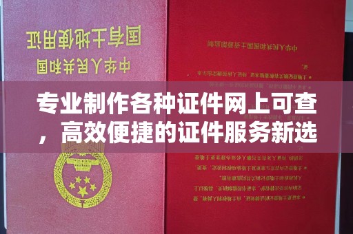 仪征专业制作各种证件网上可查，高效便捷的证件服务新选择