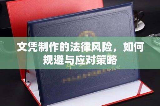仪征文凭制作的法律风险，如何规避与应对策略
